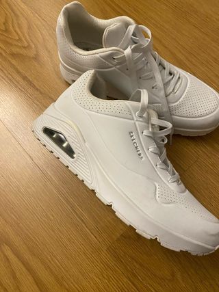 Deportivas Skechers Mujer Blancas  No hago envios