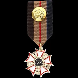 MEDALLA DE COLECCIÓN CON CINTA Y BOTÓN