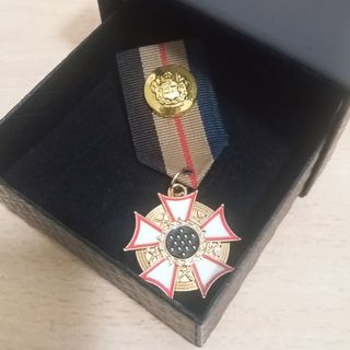 MEDALLA DE COLECCIÓN CON CINTA Y BOTÓN