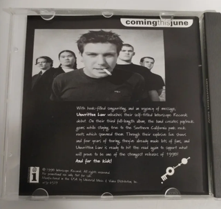 UNWRITTEN LAW, CD promocional anticipo