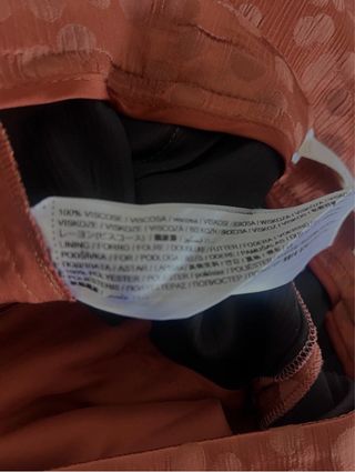 Pantalones Mango Naranja Estampados