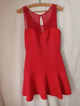 Vestido Guess Rojo Talla S