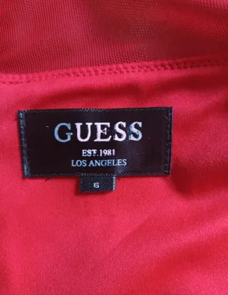 Vestido Guess Rojo Talla S