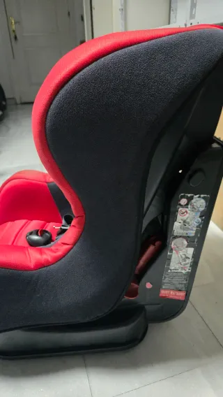 Silla de coche Ferrari roja