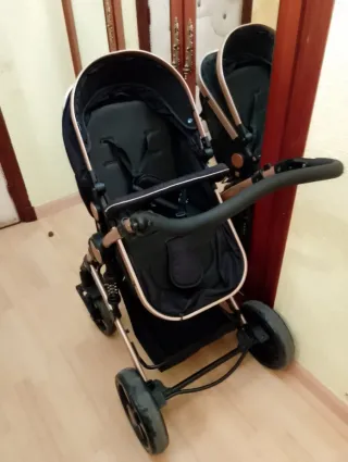 Silla de coche para bebé negra