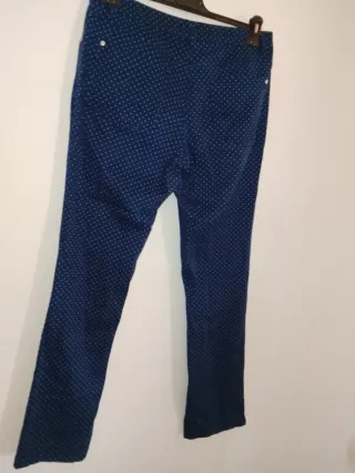 Pantaloni donna con perle