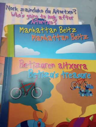 Lote de 9 libros bilingües