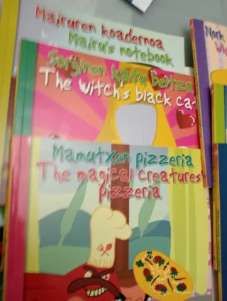 Lote de 9 libros bilingües