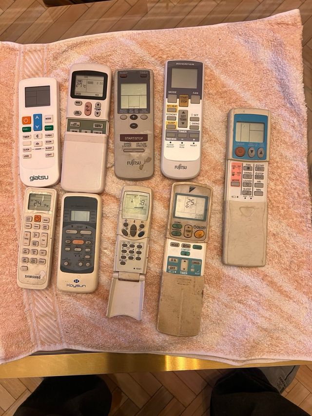 Comandi a distanza per condizionatori di varie marche