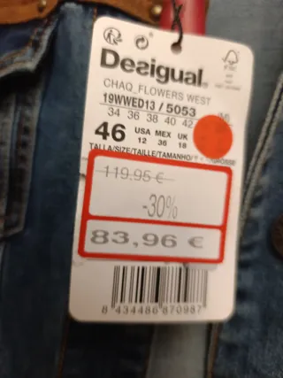 Chaqueta Desigual Talla 46