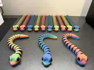 Serpiente Articulada Flexi 3D