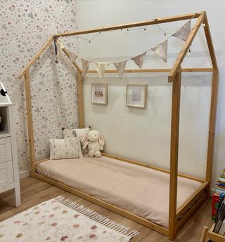Cama Montessori Madera 79x150x170
