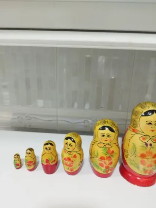 Muñeca Rusa Matrioshka 17cm - 6 Piezas