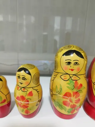 Muñeca Rusa Matrioshka 17cm - 6 Piezas