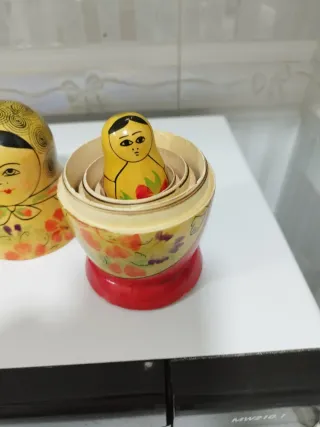 Muñeca Rusa Matrioshka 17cm - 6 Piezas