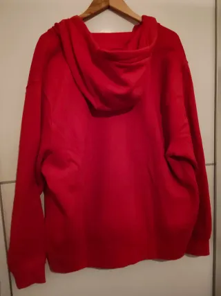 Sudadera Nike con capucha y cremallera Roja Talla