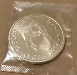 Moneda 2000 Pesetas Plata 1994 Juan Carlos