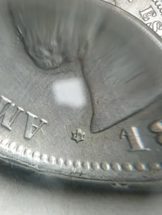 Réplica 5 Ptas AmadeoI 1871*73 Plata,no negociable