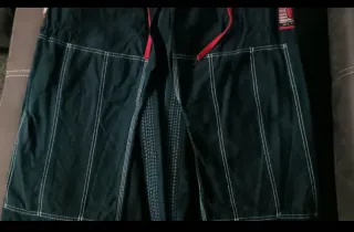 Kimono Koral Jiu Jitsu Brasileño Negro/Rojo