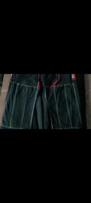 Kimono Koral Jiu Jitsu Brasileño Negro/Rojo