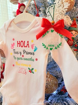 Body bebé Hola Abuelitos 2026