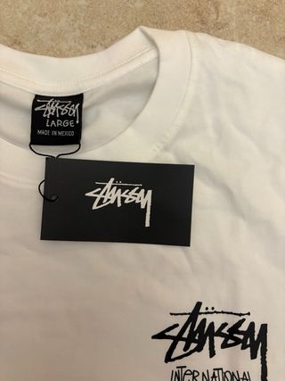 T-shirt Stussy Bianca