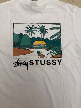 T-shirt Stussy Bianca