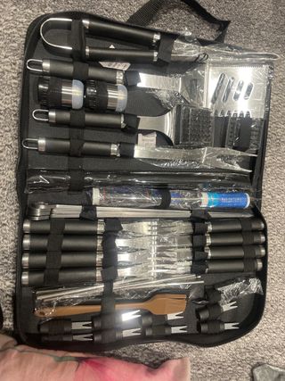 Set de barbacoa con accesorios