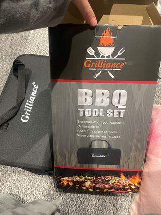 Set de barbacoa con accesorios