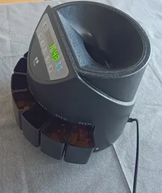 Contadora y clasificadora de monedas Zzap CS20