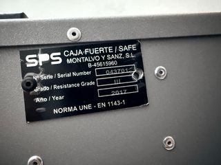 Armero/Caja de seguridad  Grado 3