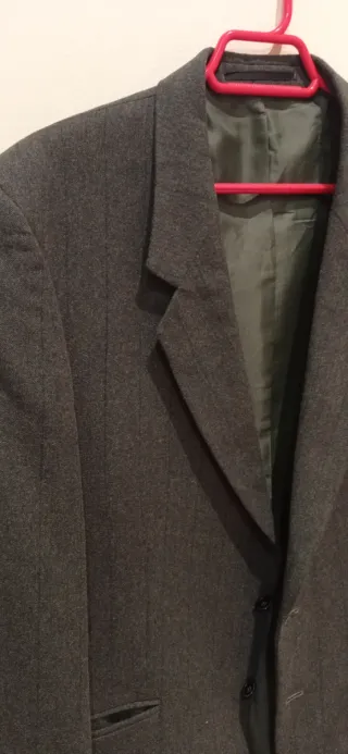 Americana en mezcla de lana