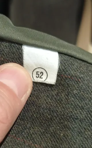 Americana en mezcla de lana