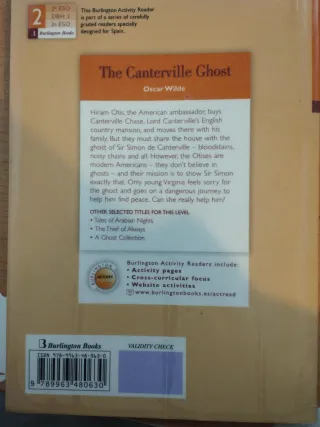 Libro The Canterville Ghost Oscar Wilde