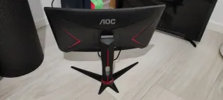 Despiece Cables y botonera monitor AOC G24G2