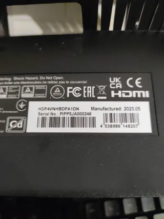 Despiece Cables y botonera monitor AOC G24G2