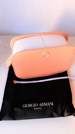 Neceser Giorgio Armani rosa coral