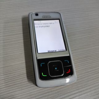 Nokia 6288 Blanco Retro - Funciona + Cargador