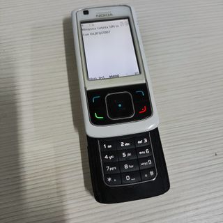 Nokia 6288 Blanco Retro - Funciona + Cargador