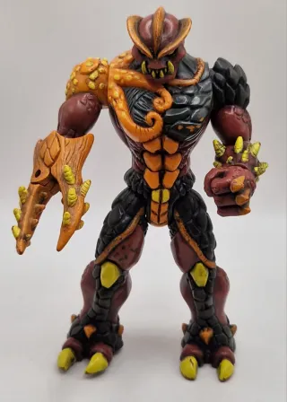 Action Figure Gormiti Elemental Fusion "Lavion"
