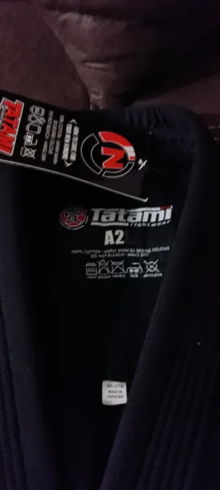 Kimono Jiu Jitsu Brasileño Tatami Negro