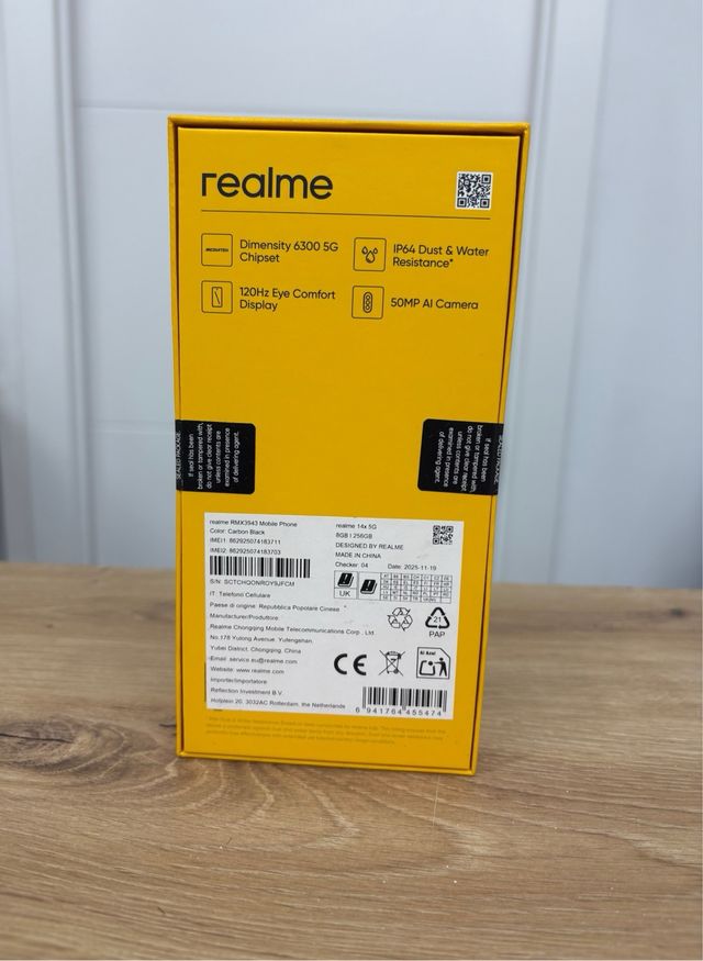 Realme 14x SIN ABRIR