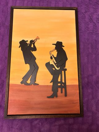 Cuadros de Madera con Músicos