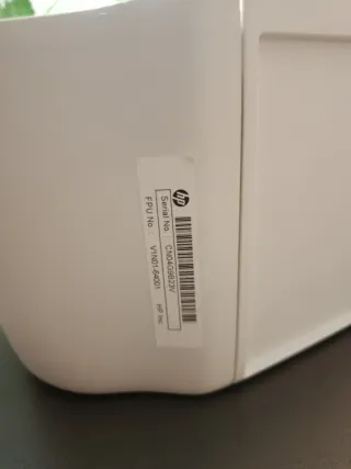 Impresora HP Multifunción Blanca con Pantalla