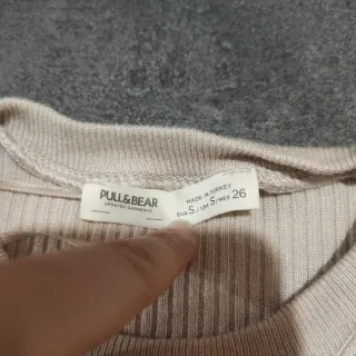 Camiseta crop top Pull&Bear