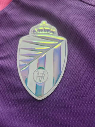 Camiseta der real valladolid, 2 equipacion talla L