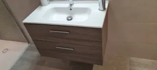 Mueble de baño Roca madera