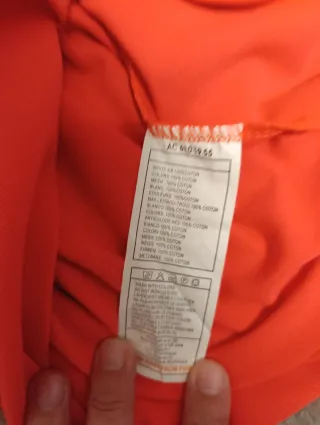 Polo Lacoste Talla L Naranja