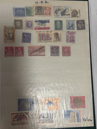 Álbum clasificador 12 páginas con sellos del mundo