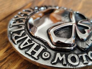 Fibbia Harley Davidson skull classic